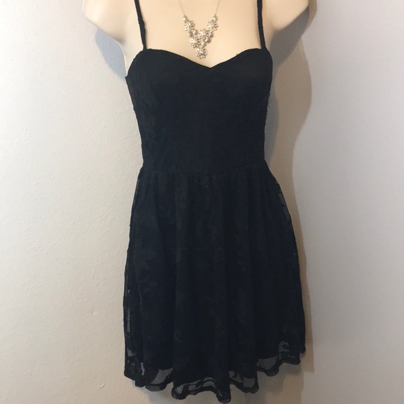 love, Fire Dresses & Skirts - Love Fire little black lace dress